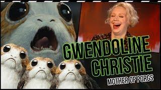 Gwendoline Christie wants to be the mother of porgs in the new 'Star Wars' trilogy