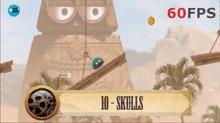 Leo's Fortune: Level 10 (Skulis) - 3 STARS + Secret Gold Cog , iOS/Android Walkthrough