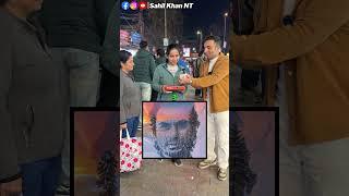 Tried Guess The Bollywood Actors By Their Illusion Challenge In Public For Amazing Cheese Pizza 