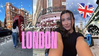 3 days in London, England  full itinerary with prices *easy to follow* VLOG