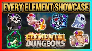 All Elements Showcase | Corrupted Elements | Elemental Dungeons