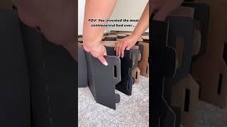 This Cardboard Bed Might Be the Most Controversial Bed Ever! 