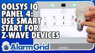 Qolsys IQ Panel 4: Use SmartStart to Include Z Wave Devices