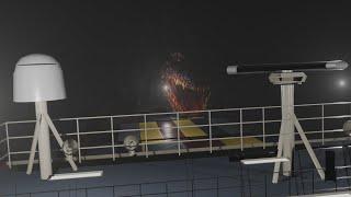 Shin Godzilla Hit By a Cargo Ship Jump scare! [Fan Animation]