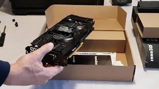 Inno3D GeForce GTX 1070 Ti graphics card UNBOXING - X2 8GB GDDR5 256bit PCIe