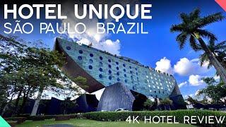 HOTEL UNIQUE Sao Paulo, Brazil【4K Tour & Review】ICONIC 5-Star Hotel