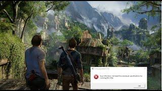 Fix Unsupported CPU Uncharted Legacy of Thieves Collection 2023