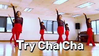 Try Cha Cha - Line Dance (High Beginner) #안젤라라인댄스