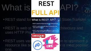 What is a RESTful API? | Quick Explanation | Riysat college