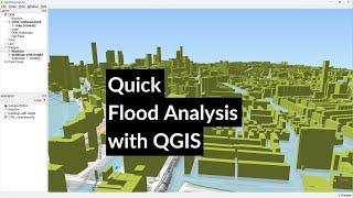 Quick Flood Analysis with QGIS