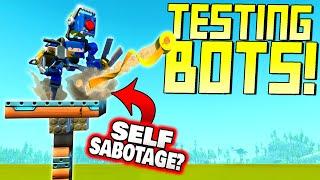 Bot Spawning Experiments That Show Their Strengths and Weaknesses! - Scrap Mechanic Gameplay