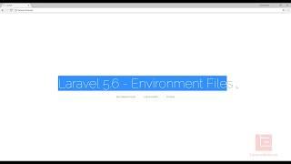 Learn about Laravel's Environment Files