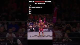 Top 5 Forgotten Moves of Cody Rhodes ! #shorts #wwe