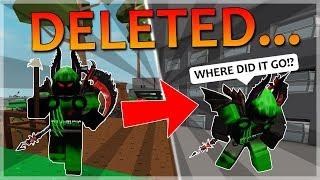 This Glitch DELETES Your Items in Roblox Skyblock...