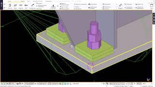 Tekla Structures Урок Моделирование здания из двутавров ТОРЕЦ ч4 Презентация