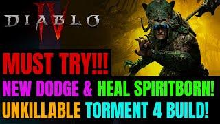 NEW UNKILLABLE Endgame Spiritborn! | MAXED Dodge + Healing + DMG Build!