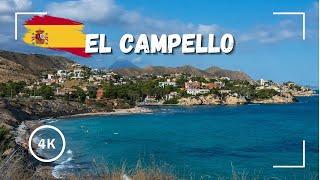 El Campello, Alicante | Walking Tour 4K