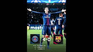 PSG VS BARCELONA  #football #shorts #barcelona #psg #viral