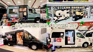 7-Year RV Camper at Canada's RV Show & Gear Shopping | Quick Tour of 10 Campervans & 8 Other RVs 