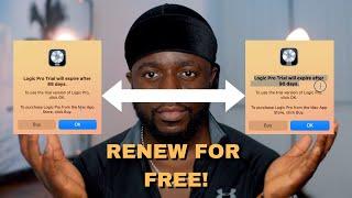 HOW to Reset and Renew Your Logic Pro - 90 Days Free Trial multiple times! 2023!