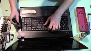 Acer Aspire 7551G - Разборка / Disassembly Aspire 7551G