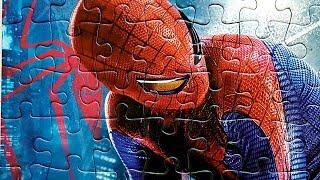 MARVEL The Amazing SPIDER-MAN Rompecabezas de SPIDERMAN PUZZLE Games for kids Learning Toys