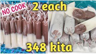 ANG LUPET NO COOK 2 IN 1 MILK CHOCOLATE ICE CANDY PANG NEGOSYO | MAILA