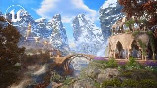 How I Built This Lord Of The Rings Environment in Unreal Engine 5