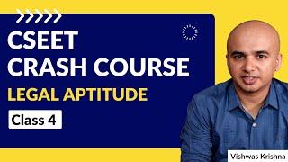 Legal Aptitude - Lecture 05 CSEET #CSEET #crashcourse #cseetlive