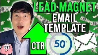 How to Write a Lead Magnet Email Sequence - Template to Double your CTR Instantly