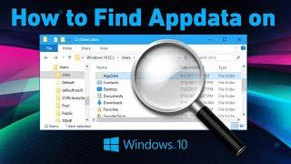 How to Find Missing Appdata Folder on Windows 10 2021 | Appdata Not Showing 【 Solution Found 】