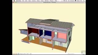 Sketchup Tutorial | Sections, Section-Cut-Face, And Zorro