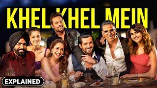 Khel Khel Mein Movie (2024) Explained In Hindi  |  Khel Khel Mein Movie Ending Explained In Hindi