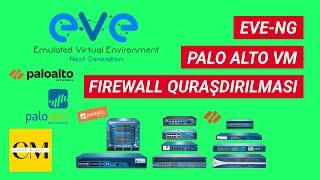 EVE-NG Palo Alto VM Firewall-un sıfırdan quraşdırılması, image yüklənməsi