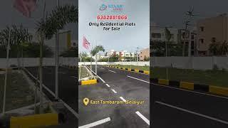 PLOTS FOR SALE @CHENNAI-TAMBARAM #bharthuniversity #selaiyur #camproad #tambaram#chrompet