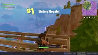 Killing a duo simultaneously with RPG and Sniper and winning the game - Fortnite