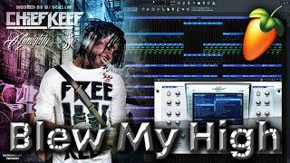 How 'Blew My High' by Chief Keef was made (FL Studio Remake)