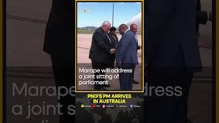 Papua New Guinea's PM arrives in Australia ahead of address to parliament | WION Shorts