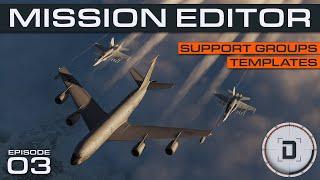 DCS Mission Editor | Using Templates