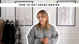 How to NOT Dress Boring [Scandinavian Style] SandraEmilia