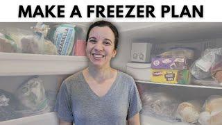 Freezer Clean Out, Inventory & Meal Plan Tips - Let's Organize Our Freezers Together!