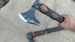 Forging a Viking  Axe, Ragnar's Axe. Как отковать топор