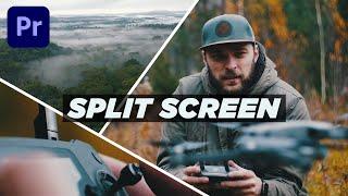 How to Create Split Screen Effect in Adobe Premiere Pro