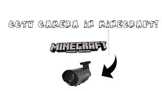 How to make working CCTV camera in Minecraft//Read Desc.