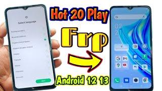 InFinix HOT (20/ 20play/ 20s) FRP Bypass ANDROID 12 | 100% Work 2024 (Without Computer)