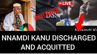 Congratulations, Nnamdi Kanu Finally Di$charg£d & A¢quaintéd, Watch What Happened In Court