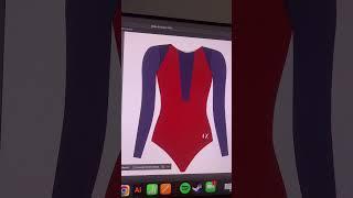 Custom #leotard for a #gymnastics club 