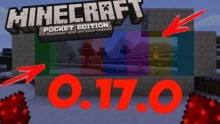 ЦВЕТНЫЕ СТЕКЛА И ПАНЕЛИ в Minecraft PE 0.17.0