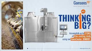 1 Tonne Tablet Coating machine | Film Coating | Tablet Coating machine | Ganscoater