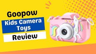 Goopow Kids Camera Toys: Creative Fun for Kids! | Review